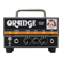 ORANGE OS-D-MD | Cabezal de Guitarra Micro Dark Hibrido 20 Watts
