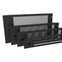 PENN ELCOM R1372-2UVK | Panel de ventilación para rack con bisagras 2U