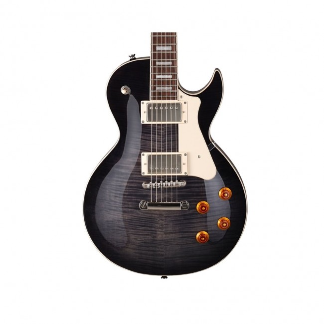 CORT CR250-TBK | Guitarra Eléctrica Serie Classic Rock Transparent Black 