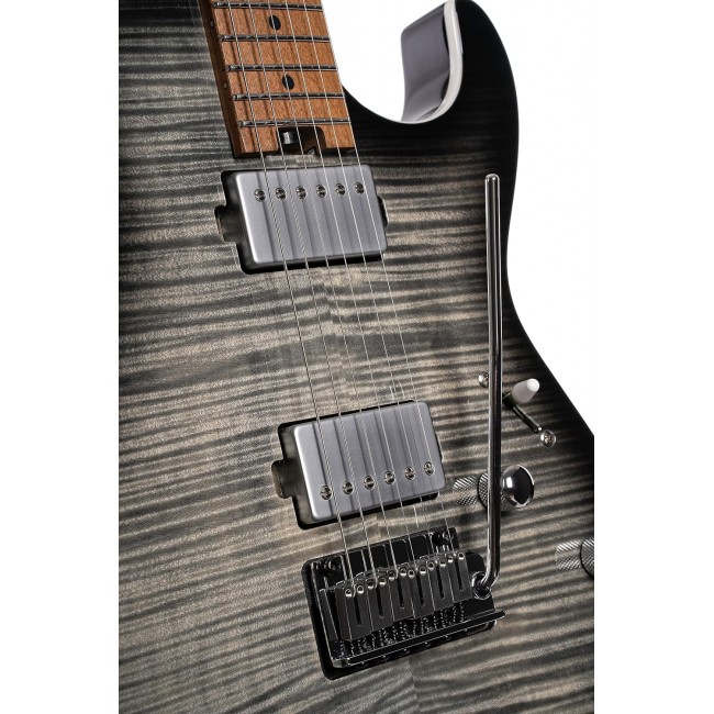 CORT G290FAT-II-TBB | Guitarra eléctrica con diapasón de arce tostado Trans Black Burst